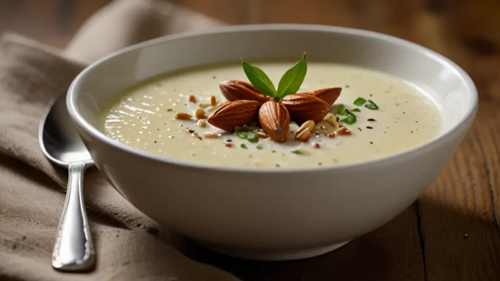 Garlic and Almond Soup